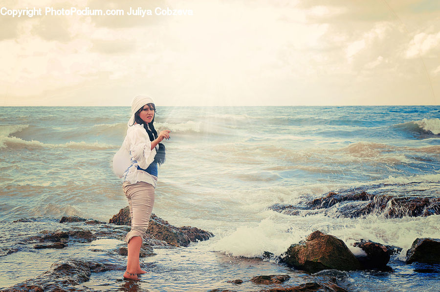 People, Person, Human, Beach, Coast, Outdoors, Sea