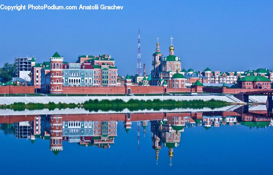 Canal, Outdoors, River, Water, City, Downtown, Metropolis