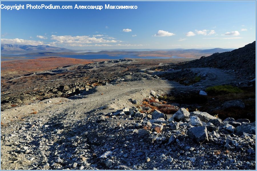 Crest, Mountain, Outdoors, Peak, Rubble, Landscape, Nature