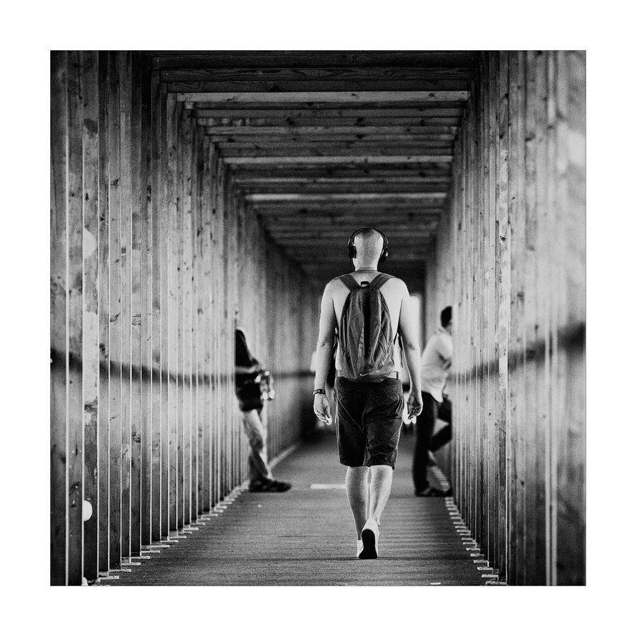 Human, People, Person, Shorts, Leisure Activities, Walking, Bunker