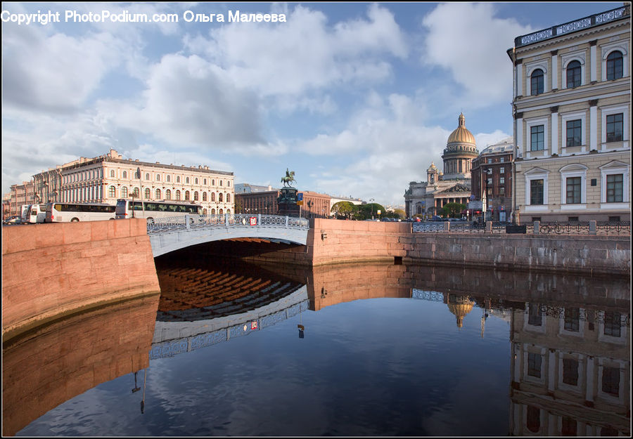 Castle, Ditch, Fort, Moat, Building, Canal, Outdoors