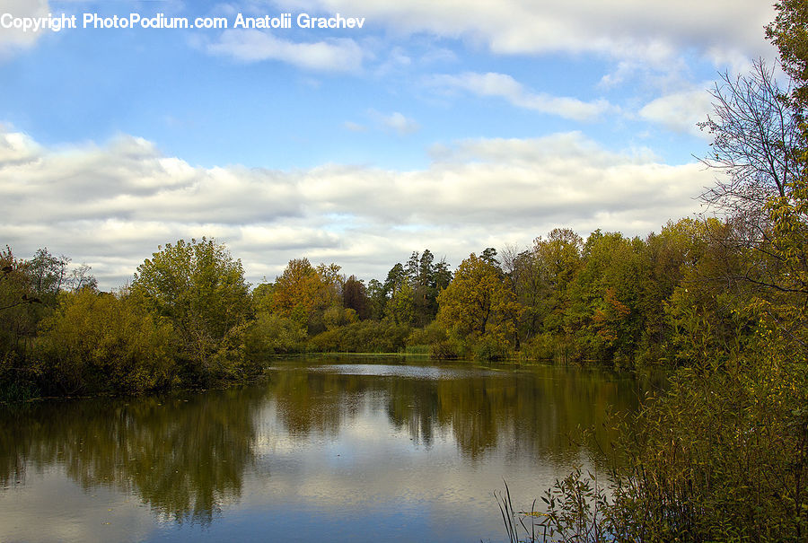 Lake, Outdoors, Water, Nature, Field, Grass, Grassland