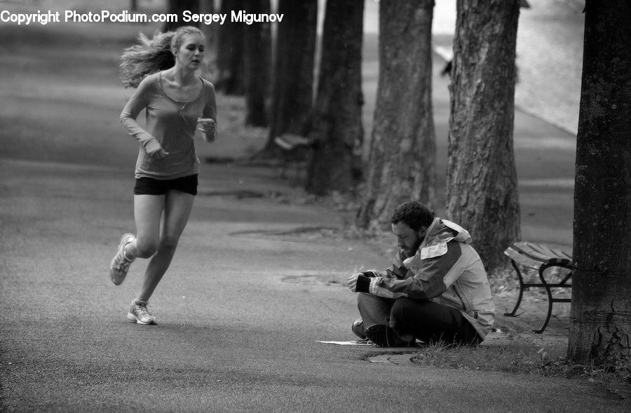 Human, People, Person, Exercise, Running, Sport, Bench