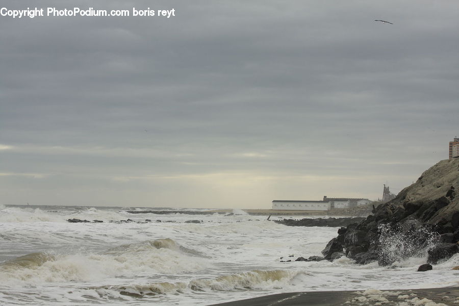 Coast, Outdoors, Sea, Water, Beach, Sea Waves, Ocean