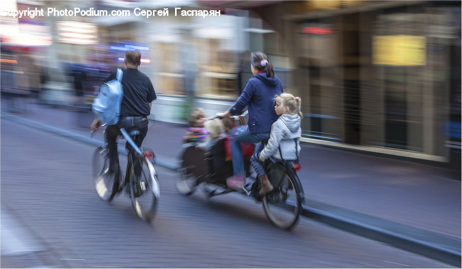 People, Person, Human, Bicycle, Bike, Cyclist, Vehicle