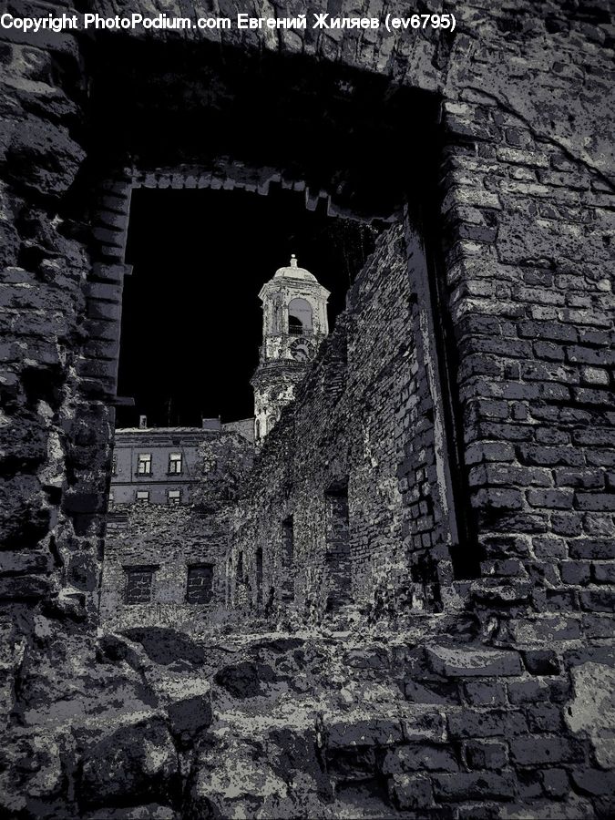 Architecture, Bell Tower, Clock Tower, Tower, Arch, Brick, Cathedral