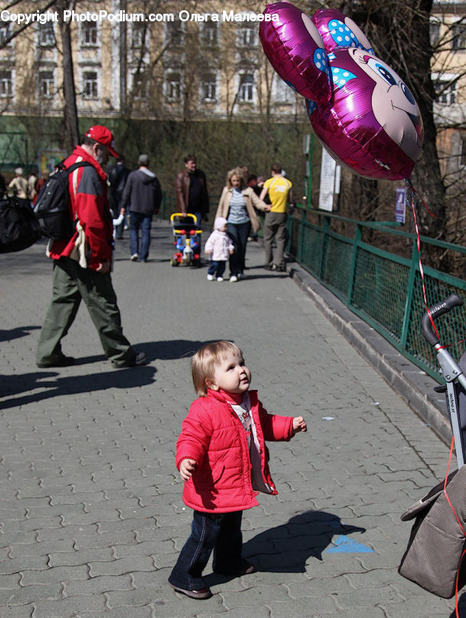 Human, People, Person, Leisure Activities, Walking, Ball, Balloon