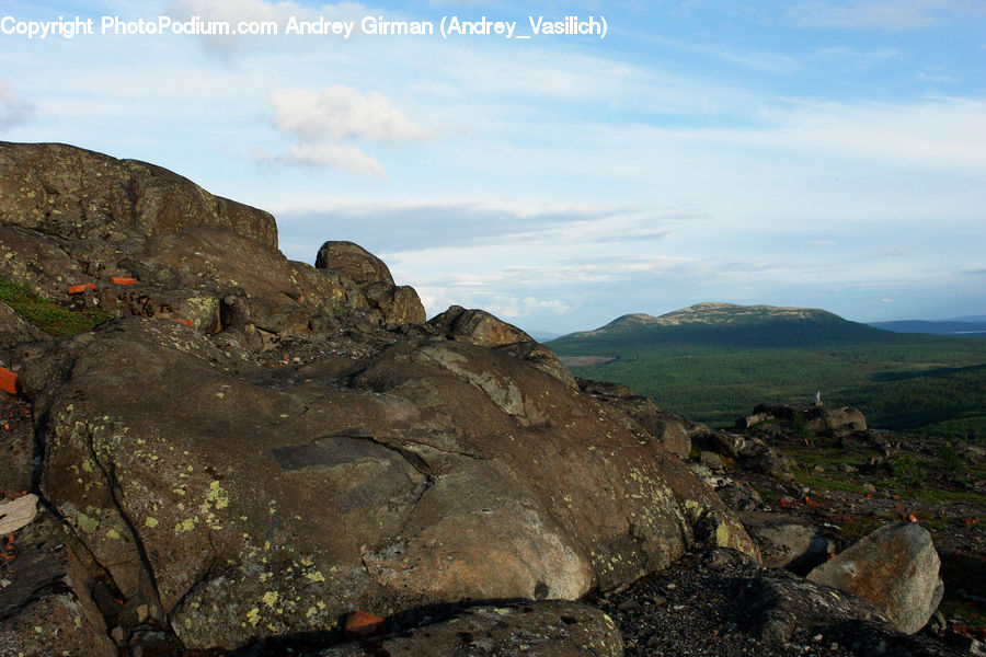 Cliff, Outdoors, Rubble, Crest, Mountain, Peak, Wilderness