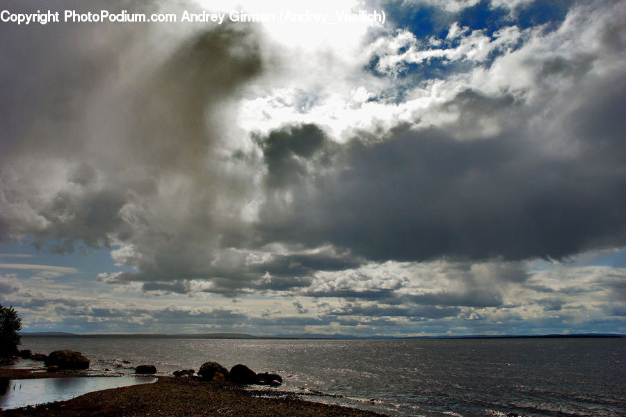 Azure Sky, Cloud, Outdoors, Sky, Coast, Sea, Water