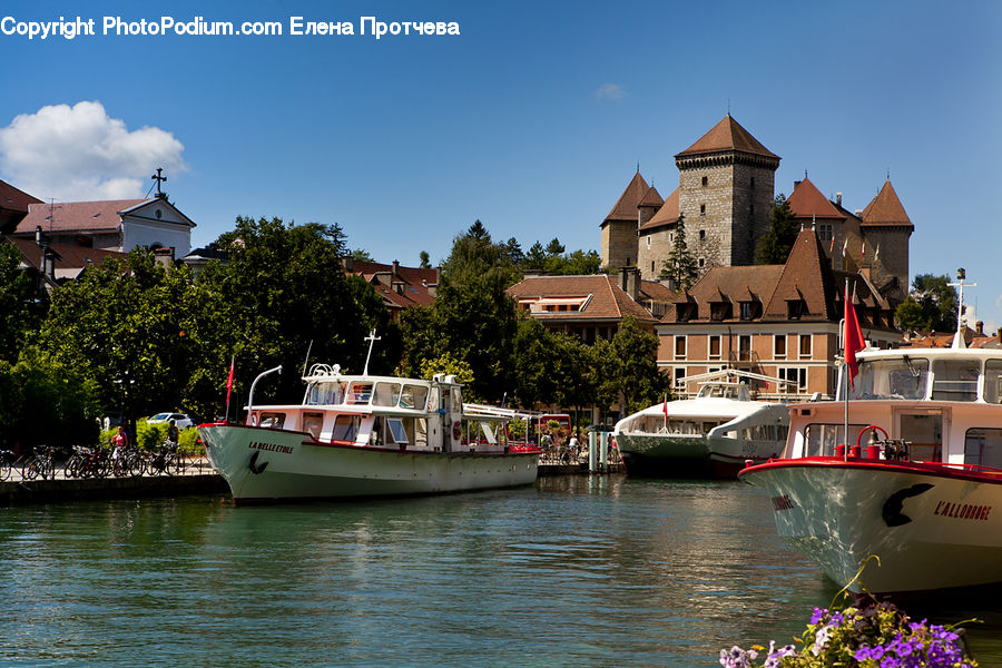 Harbor, Port, Waterfront, Cruise Ship, Ferry, Freighter, Ship