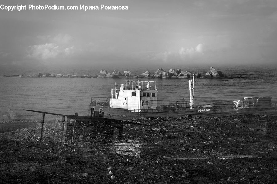 Dock, Landing, Pier, Coast, Outdoors, Sea, Water