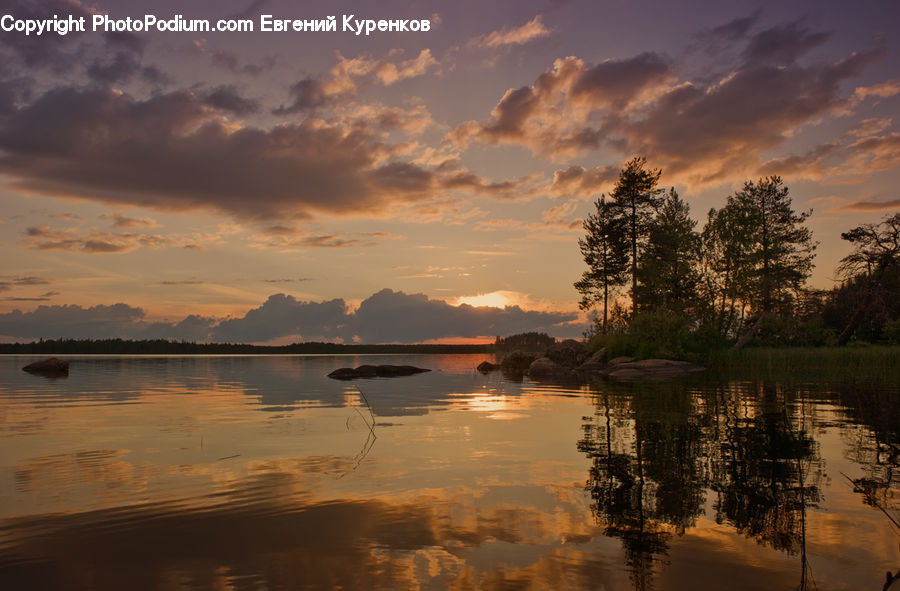 Dawn, Dusk, Red Sky, Sky, Sunrise, Sunset, Outdoors