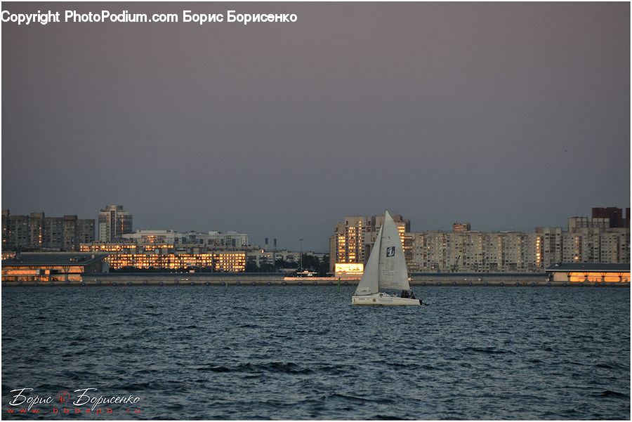 Boat, Yacht, Dinghy, Sailboat, Vessel, Watercraft, City