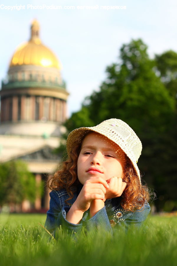 People, Person, Human, Architecture, Dome, Female, Girl