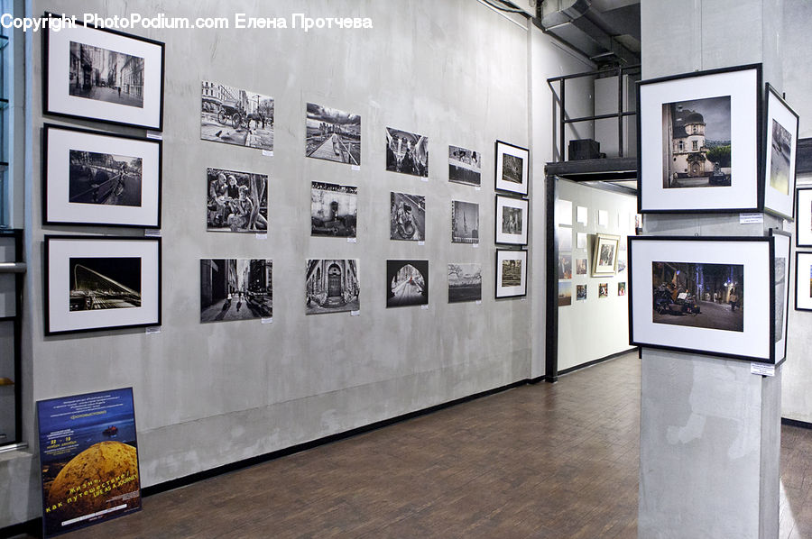 Art, Art Gallery, Housing, Indoors, Interior Design, Loft, Collage