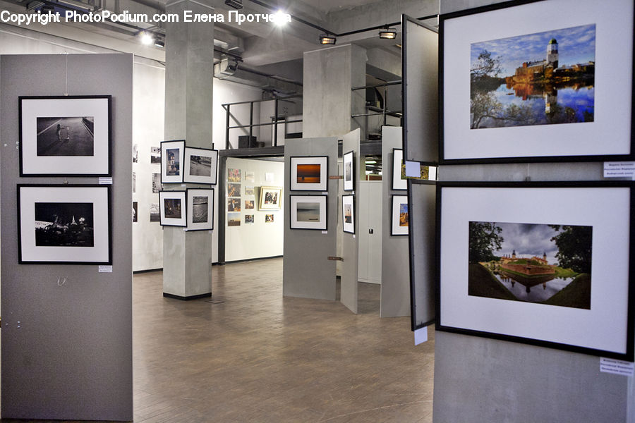 Art, Art Gallery, Monitor, Screen, Collage, Poster, Entertainment Center