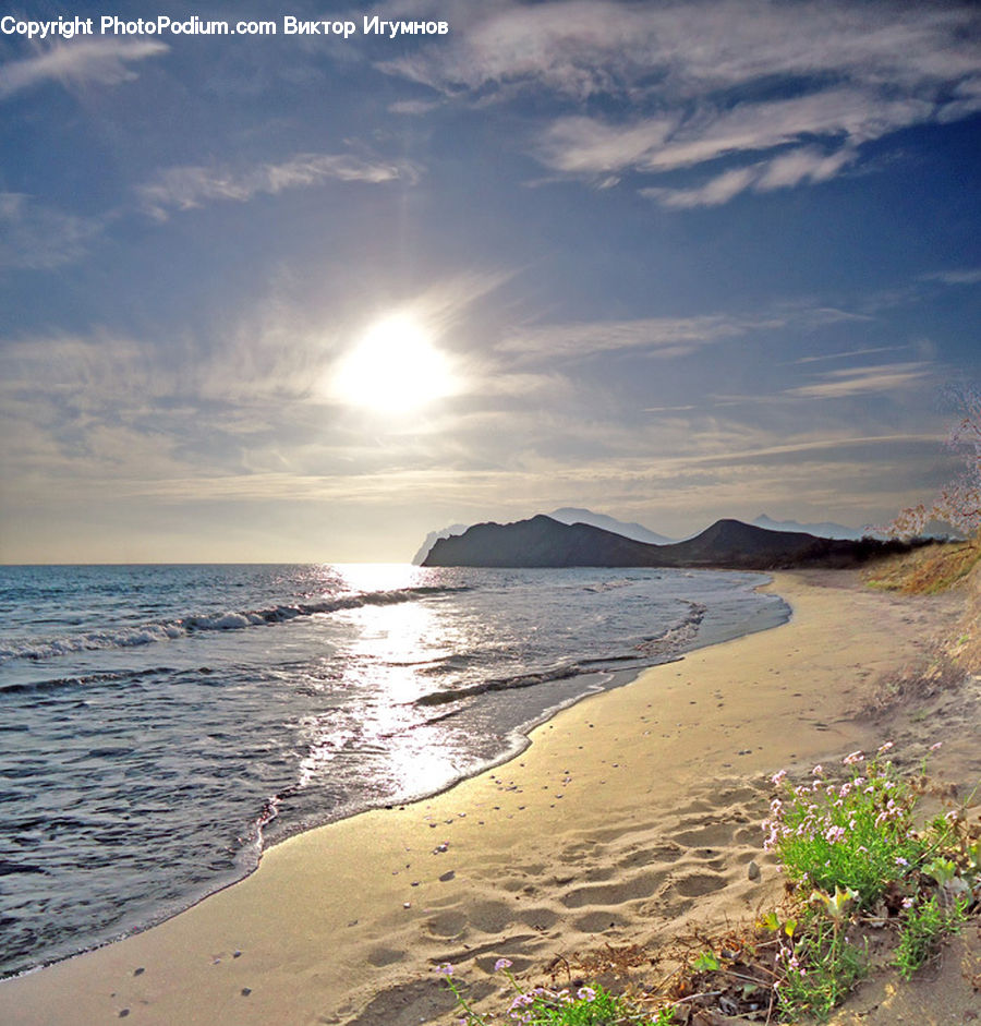 Beach, Coast, Outdoors, Sea, Water, Ocean, Promontory