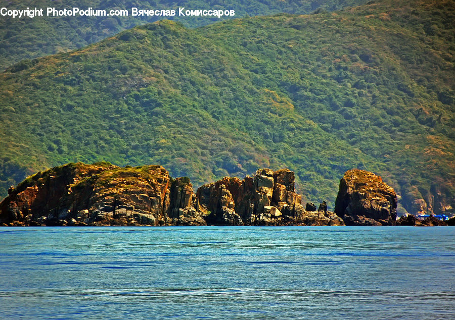 Coast, Outdoors, Sea, Water, Cliff, Ocean, Beach