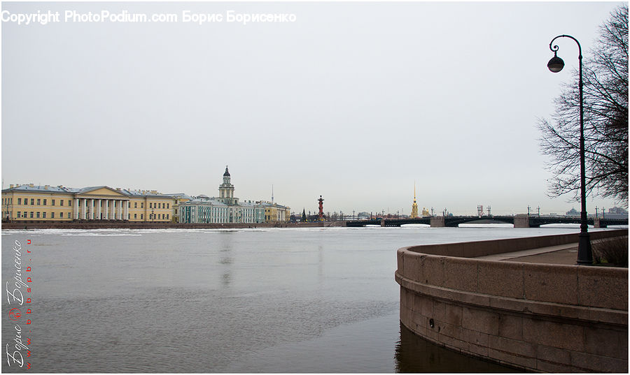 Waterfront, Architecture, Castle, Mansion, Palace, Building, Office Building