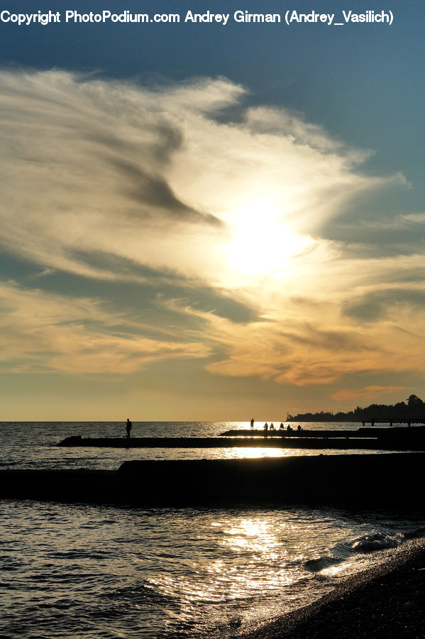 Coast, Outdoors, Sea, Water, Beach, Dock, Landing
