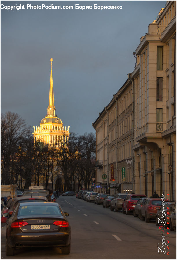 Automobile, Car, Vehicle, Building, Parking, Parking Lot, Architecture
