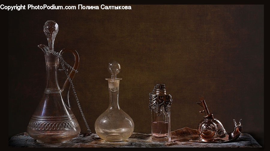 Glass, Goblet, Lab, Bottle