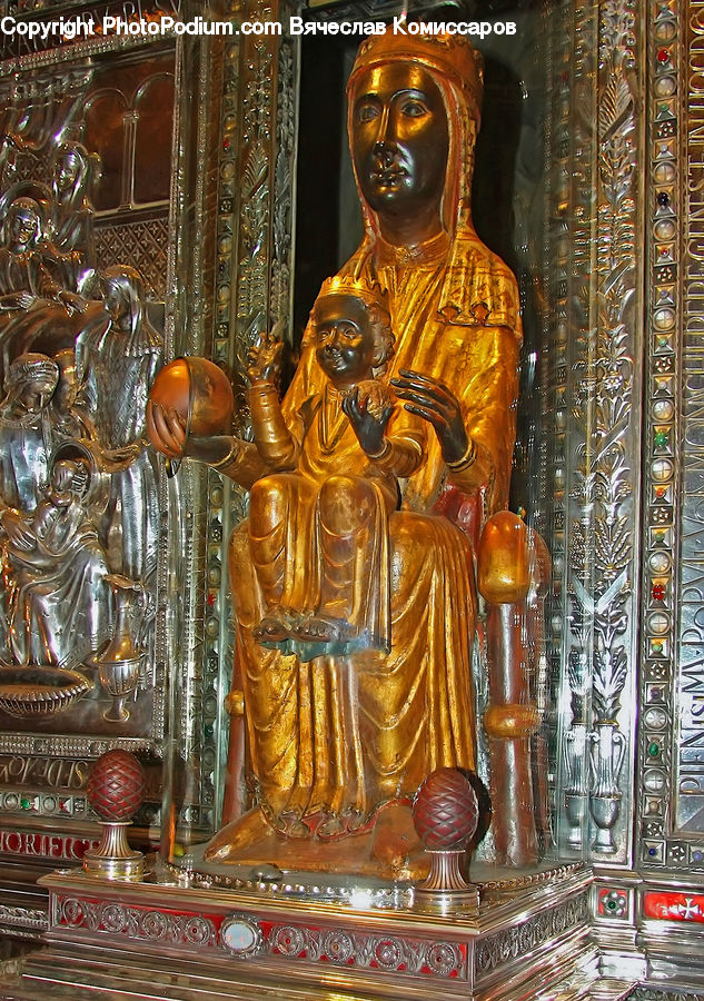 Buddha, Person, Shrine, Temple, Art, Sculpture, Statue