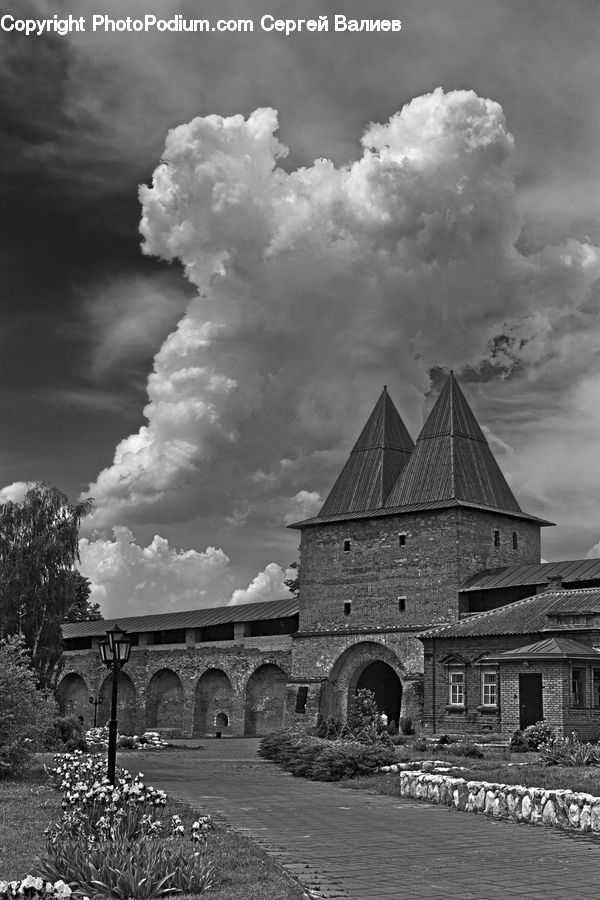 Cloud, Cumulus, Sky, Architecture, Church, Worship, Cathedral