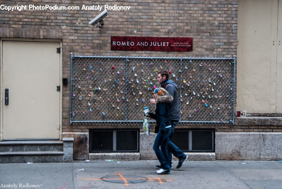 Human, People, Person, Brick, Alley, Alleyway, Road