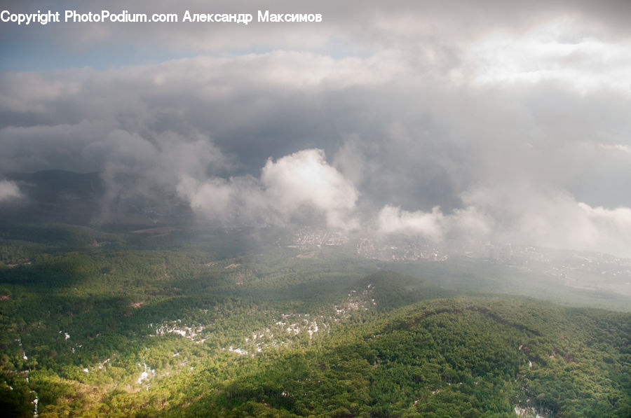 Cloud, Cumulus, Sky, Outdoors, Plateau, Azure Sky, Fog