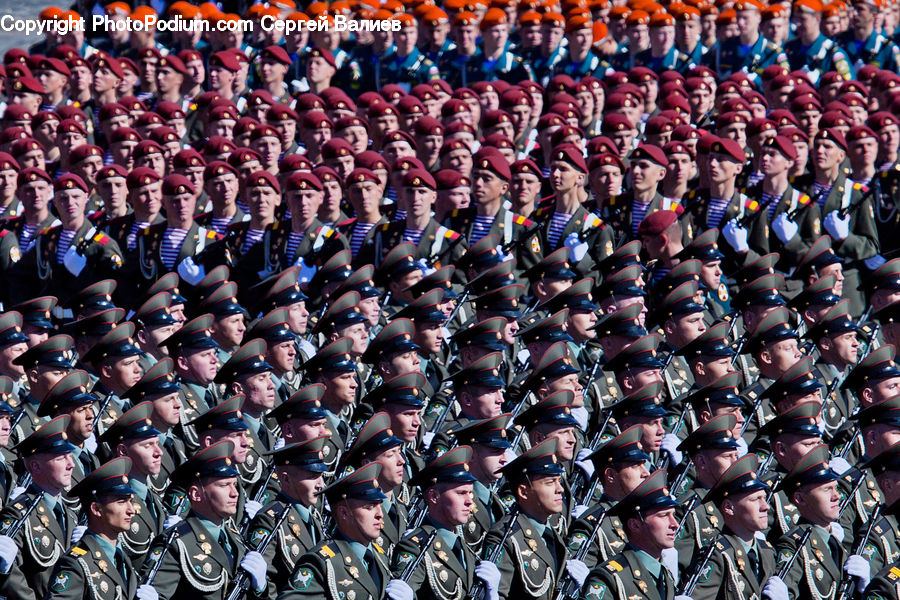 Crowd, Army, Military, Military Uniform, Soldier, Carnival, Festival