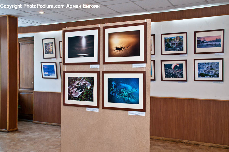 Art, Art Gallery, Entertainment Center, Monitor, Screen, Electronics, Home Theater