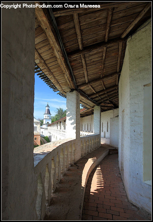 Deck, Housing, Porch, Alley, Alleyway, Road, Street