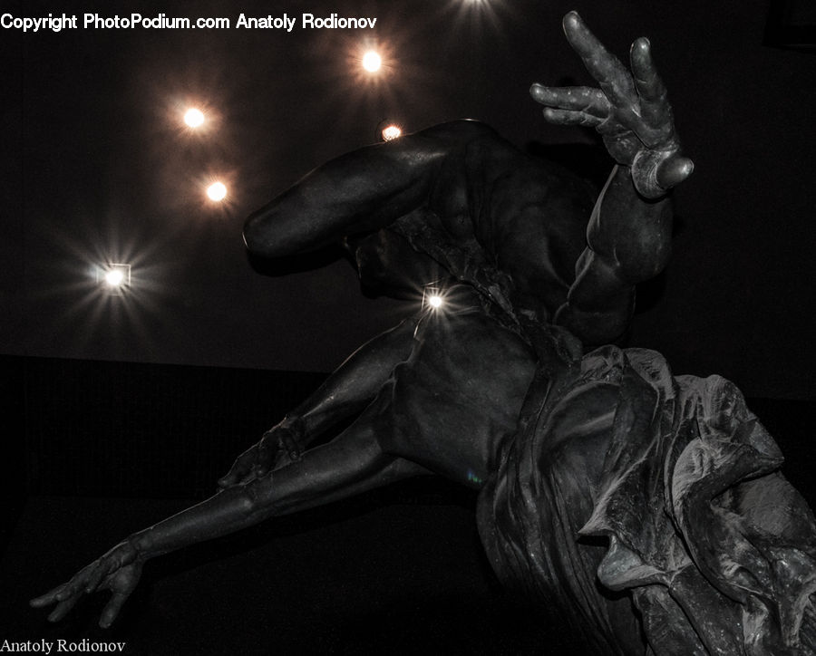Alien, Art, Sculpture, Statue, Dance, Dance Pose