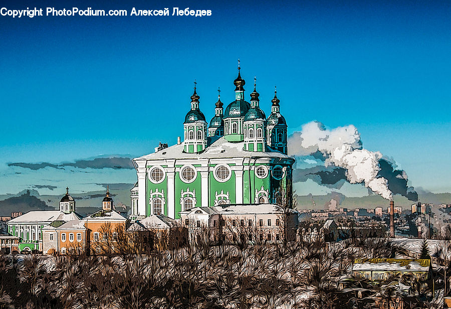 Architecture, Castle, Fort, Bell Tower, Clock Tower, Tower, Church