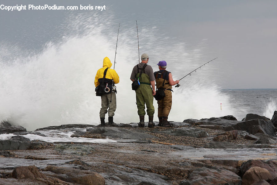 People, Person, Human, Rock, Coast, Outdoors, Sea