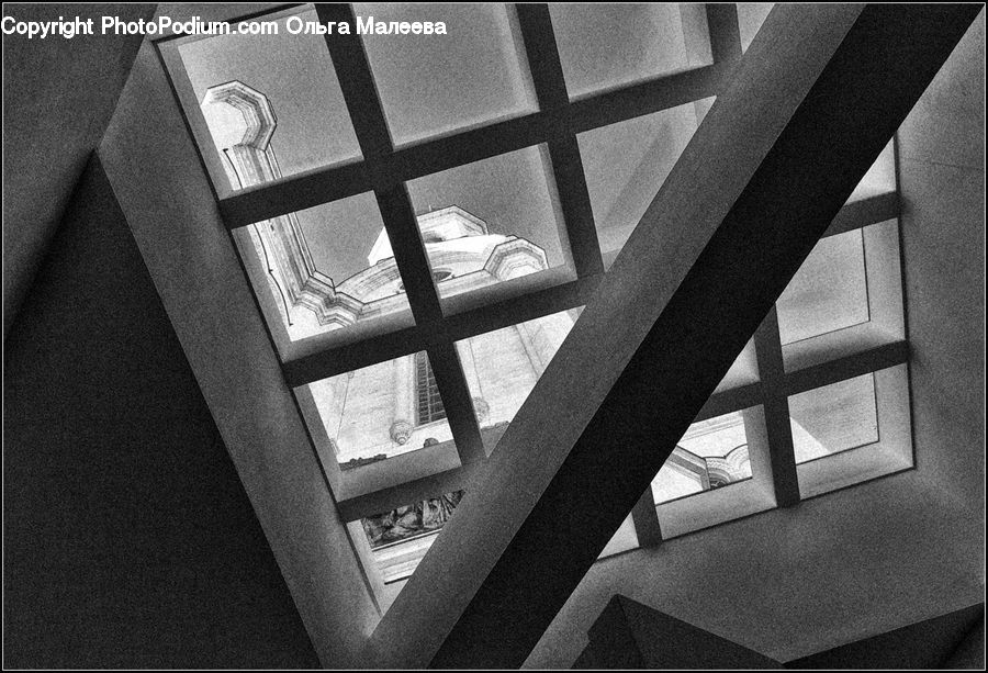 Architecture, Housing, Skylight, Window