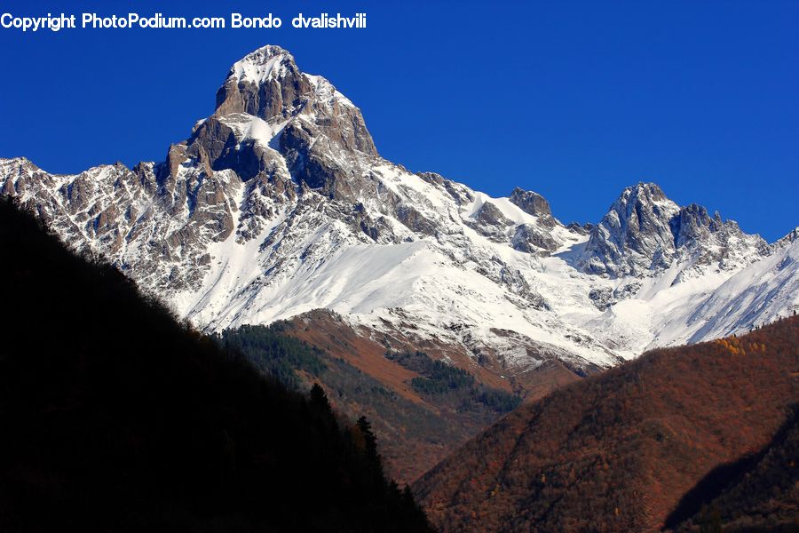 Crest, Mountain, Outdoors, Peak, Mountain Range, Arctic, Glacier