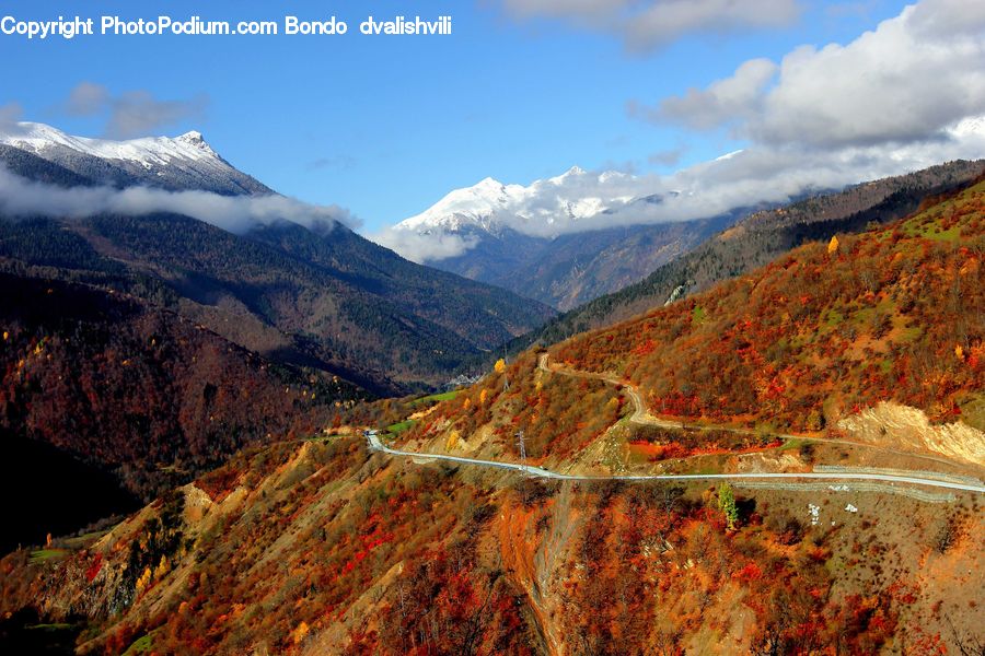Canyon, Outdoors, Valley, Nature, Mountain, Crest, Peak
