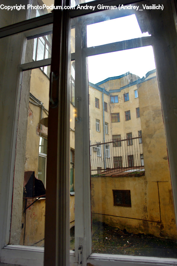 Architecture, Housing, Skylight, Window, Door, Revolving Door, Fence