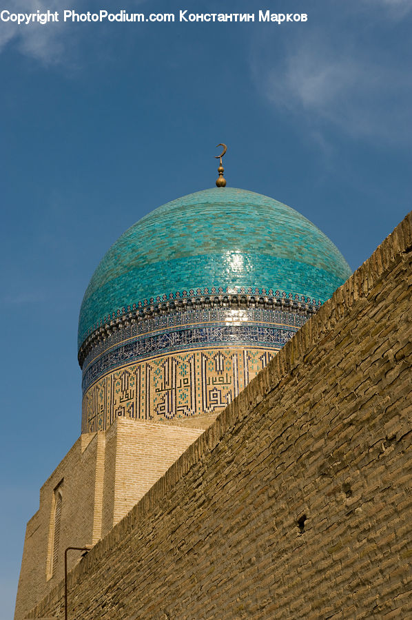 Architecture, Dome, Mosque, Worship, Building