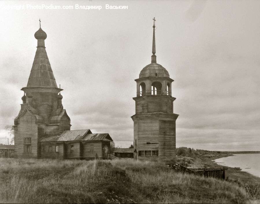 Architecture, Church, Worship, Tower, Bell Tower, Clock Tower, Countryside