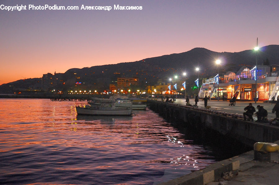 Boat, Watercraft, Boardwalk, Deck, Path, Sidewalk, Walkway