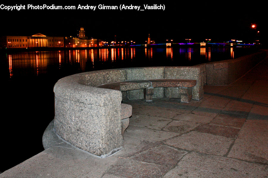 Flagstone, Patio, Architecture, Downtown, Plaza, Town Square, City