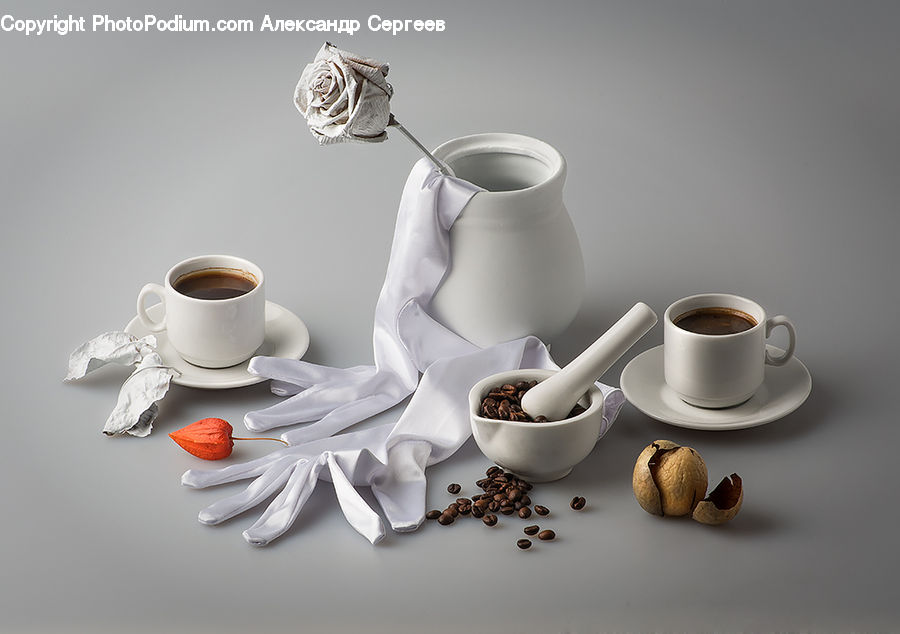 Coffee Cup, Cup, Food, Nut, Seed, Beverage, Espresso