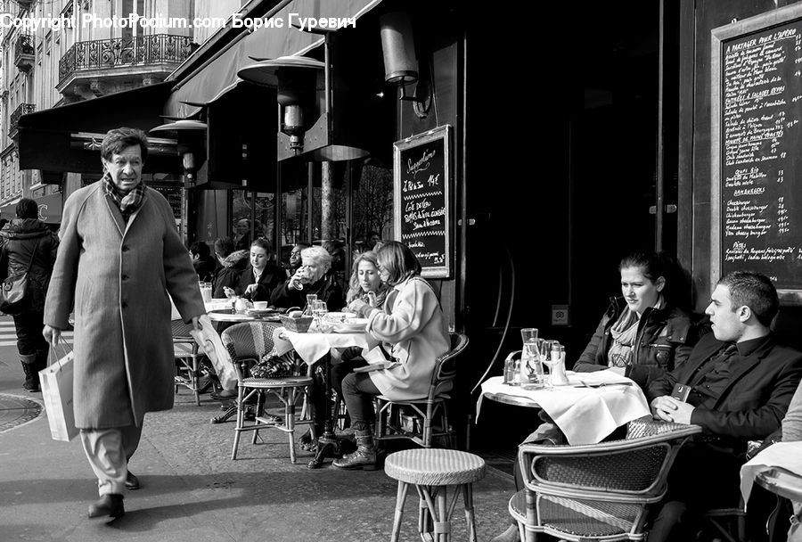 People, Person, Human, Chair, Furniture, Cafe, Cafeteria