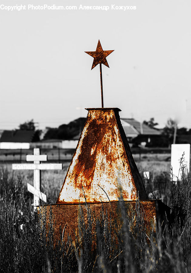 Star Symbol, Bird Feeder, Architecture, Church, Worship