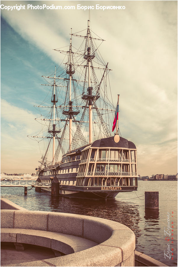 Boat, Watercraft, Cruise Ship, Ocean Liner, Ship, Vessel, Dock