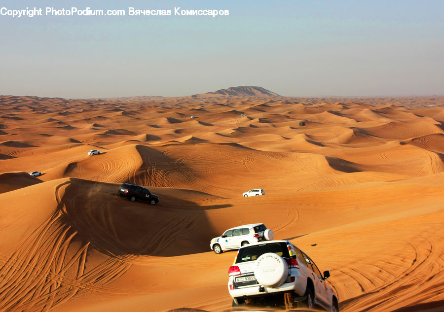 Desert, Outdoors, Buggy, Carriage, Vehicle, Automobile, Car