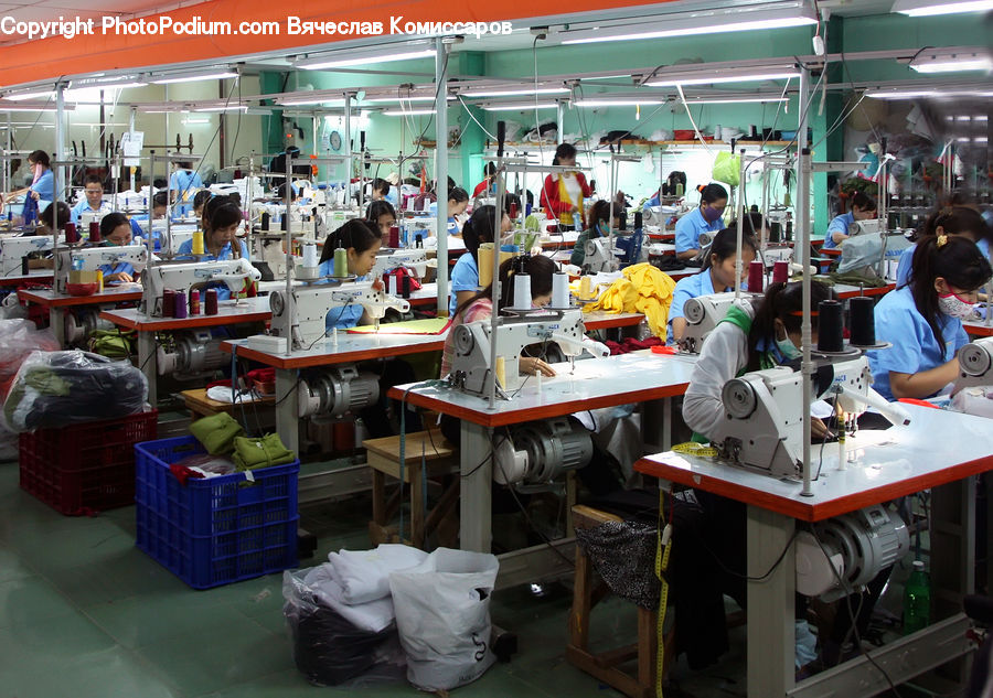 Factory, Luggage, Suitcase, Bazaar, Market, Shop, Cafe